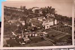 Alte Ansichtskarte Kantonsspital Münsterlingen ca. 1930-1950