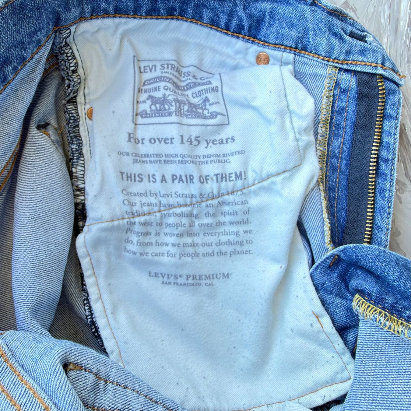 Levi's Jeans: Jeans Levi's Premium bleu W32/ L30 – Usato da Thônex venduto da Suisse.Shopping 6