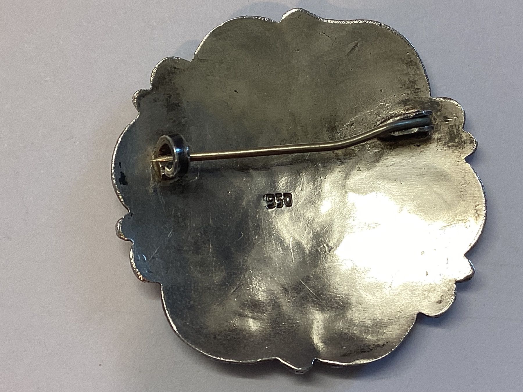Spille & Fermagli: Vintage Silber Brosche , Cloisonné Emaille Handarbeit – Usato da Eglisau venduto da mar_5rn2 3