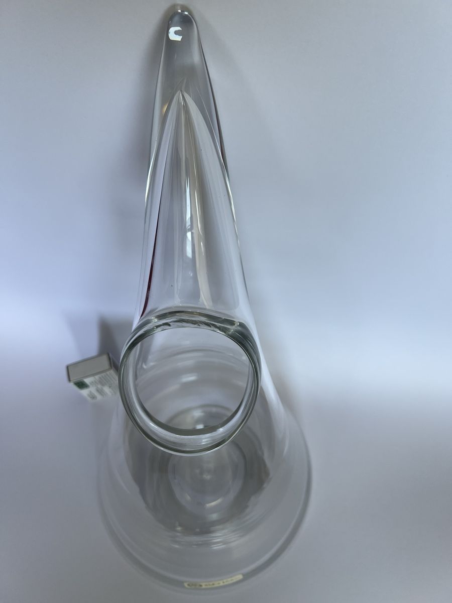 Glasi Hergiswil Caraffe: Design Dekantierkaraffe Glasi Hergiswil Robert Niederer – Nuovo (secondo la descrizione) da Oberhofen Thun'see venduto da SwissTreasure 4