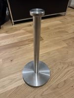 Küchenrollenhalter Edelstahl stehend gebrauchter Zustand
