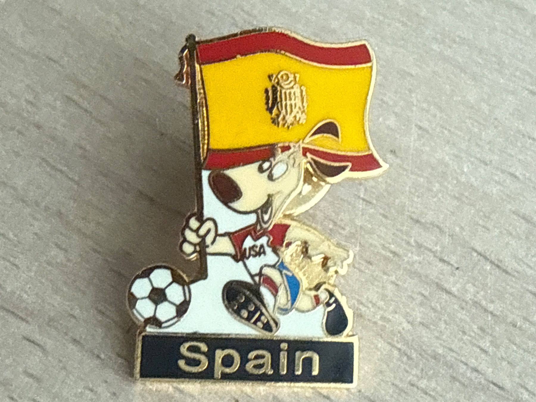 Plaquettes & Badges: Pin WM USA94 SPAIN – D'occasion à Glattbrugg par Schweigmatt
