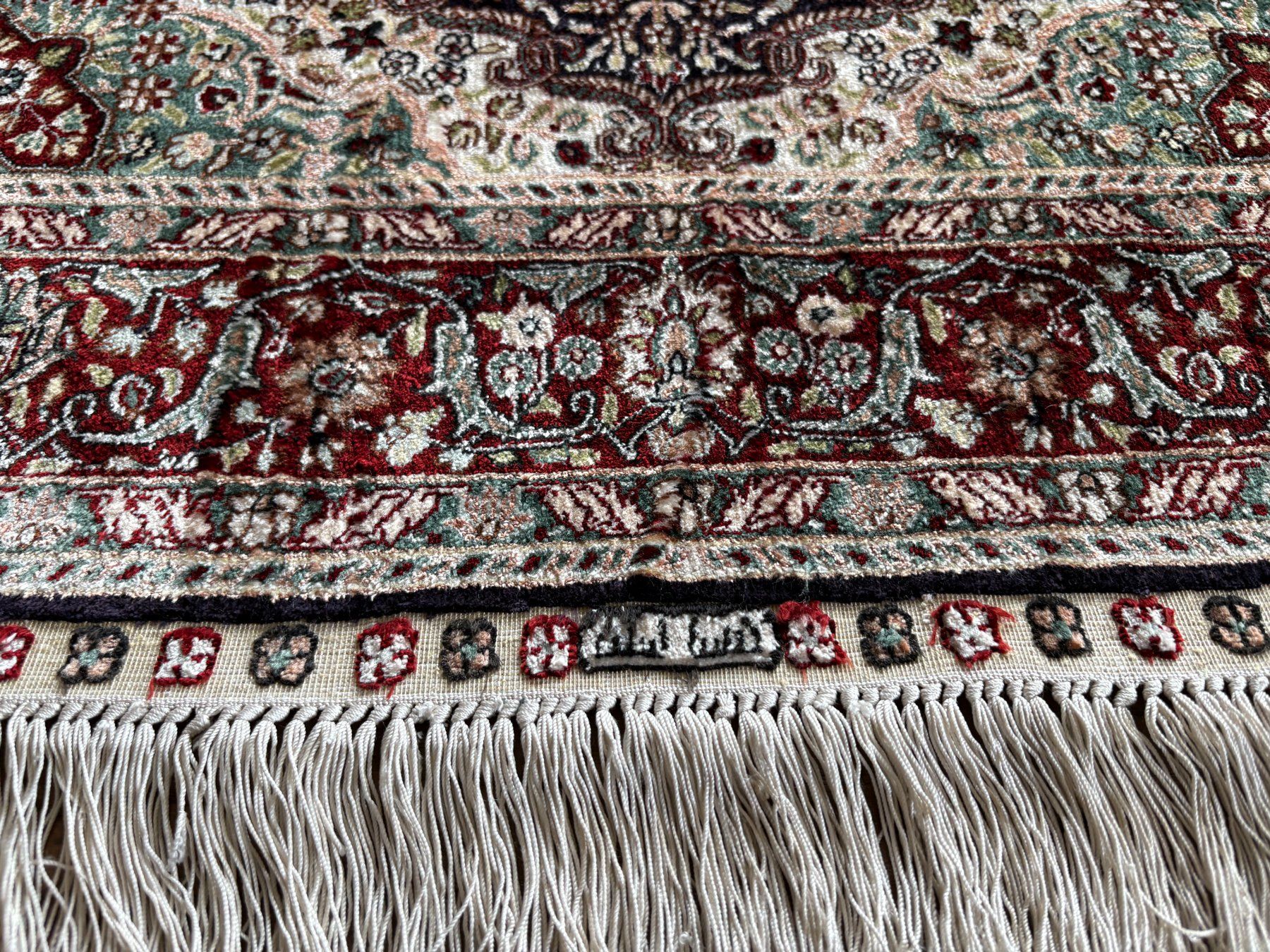 Tappeti: Signierter Seidenteppich - Handgeknüpfter Orientteppich – Usato da Bennau venduto da Mayer_Carpets 7