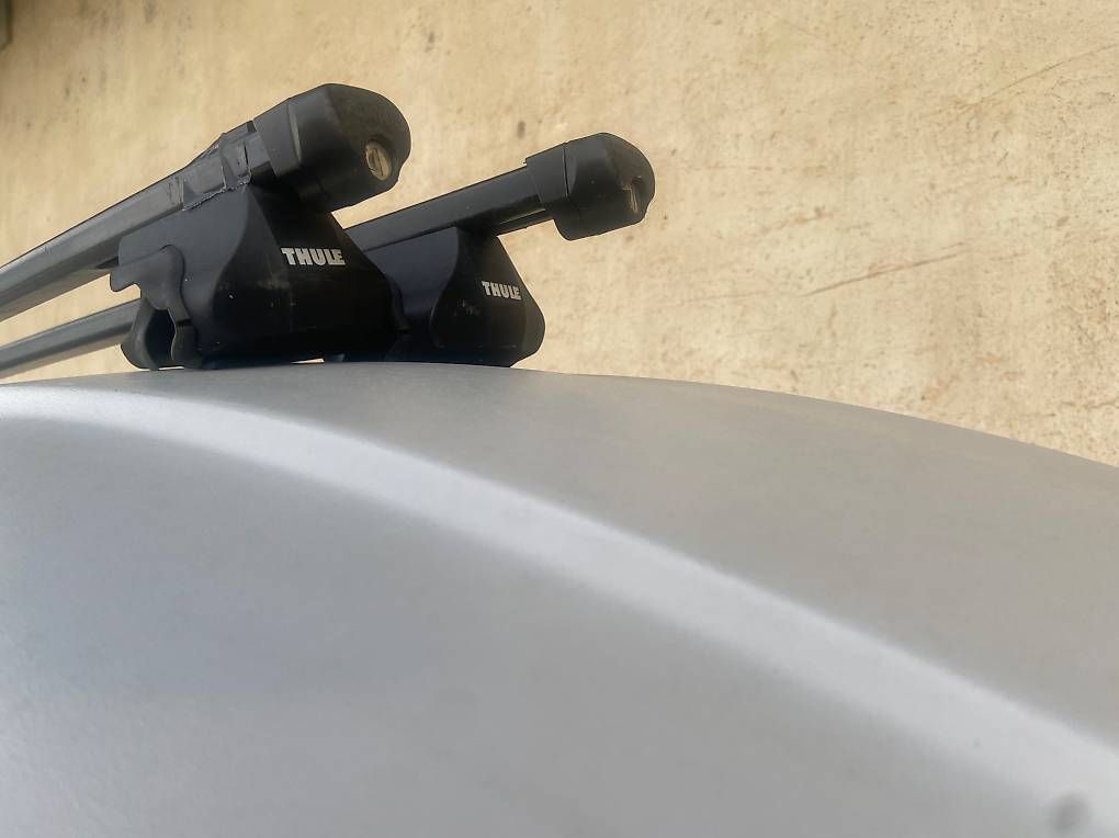 Box da tetto: XL Dachbox Kamei Husky 330 Liter mit oder ohne Träger – Usato da Leuzigen venduto da Doppelrad 3