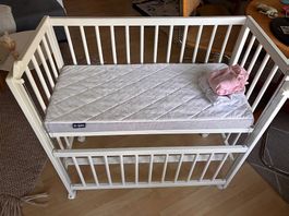 Babybett Beistellbett Fillikid Cocon inkl. Matratze
