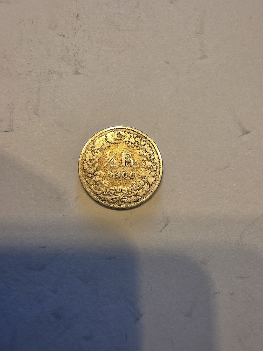 Tutti le monete: piece argent  50cts 1900 – Usato da Fribourg venduto da yan_z5fr