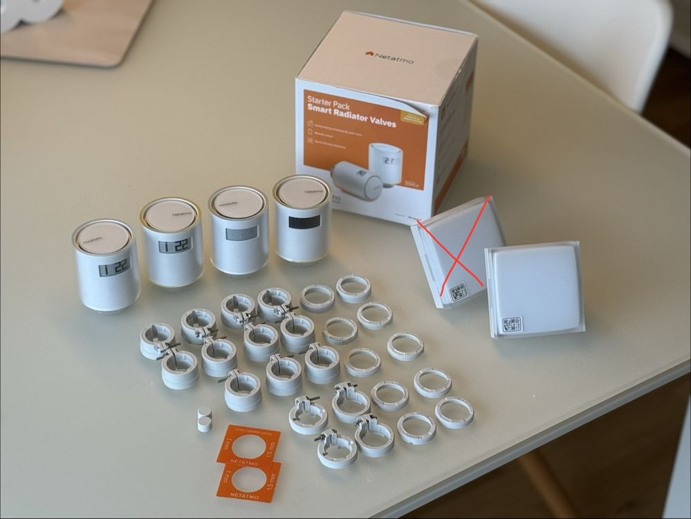 Netatmo 4x Smarte Thermostate + 1x Bridge & Adapter (Gebraucht) in ...