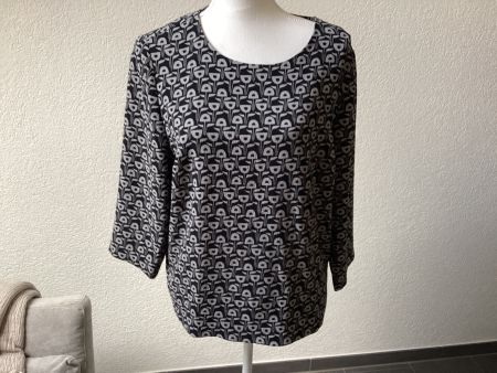 OPUS Damen Bluse edel & schön gemustert Gr. 40 super Zustand