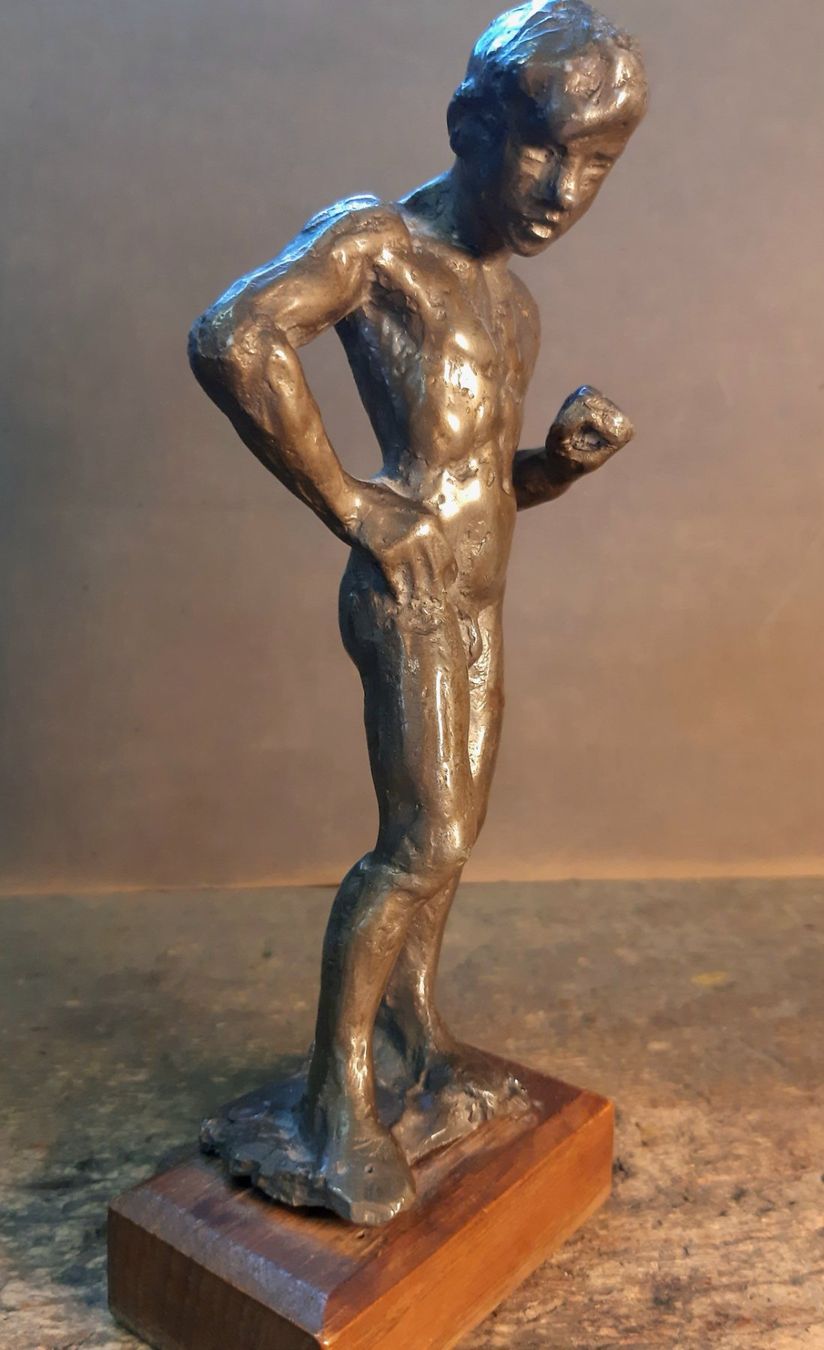 Sculptures & Statues: Blei Skulptur monogrammiert – D'occasion à Arbon par torso444 2