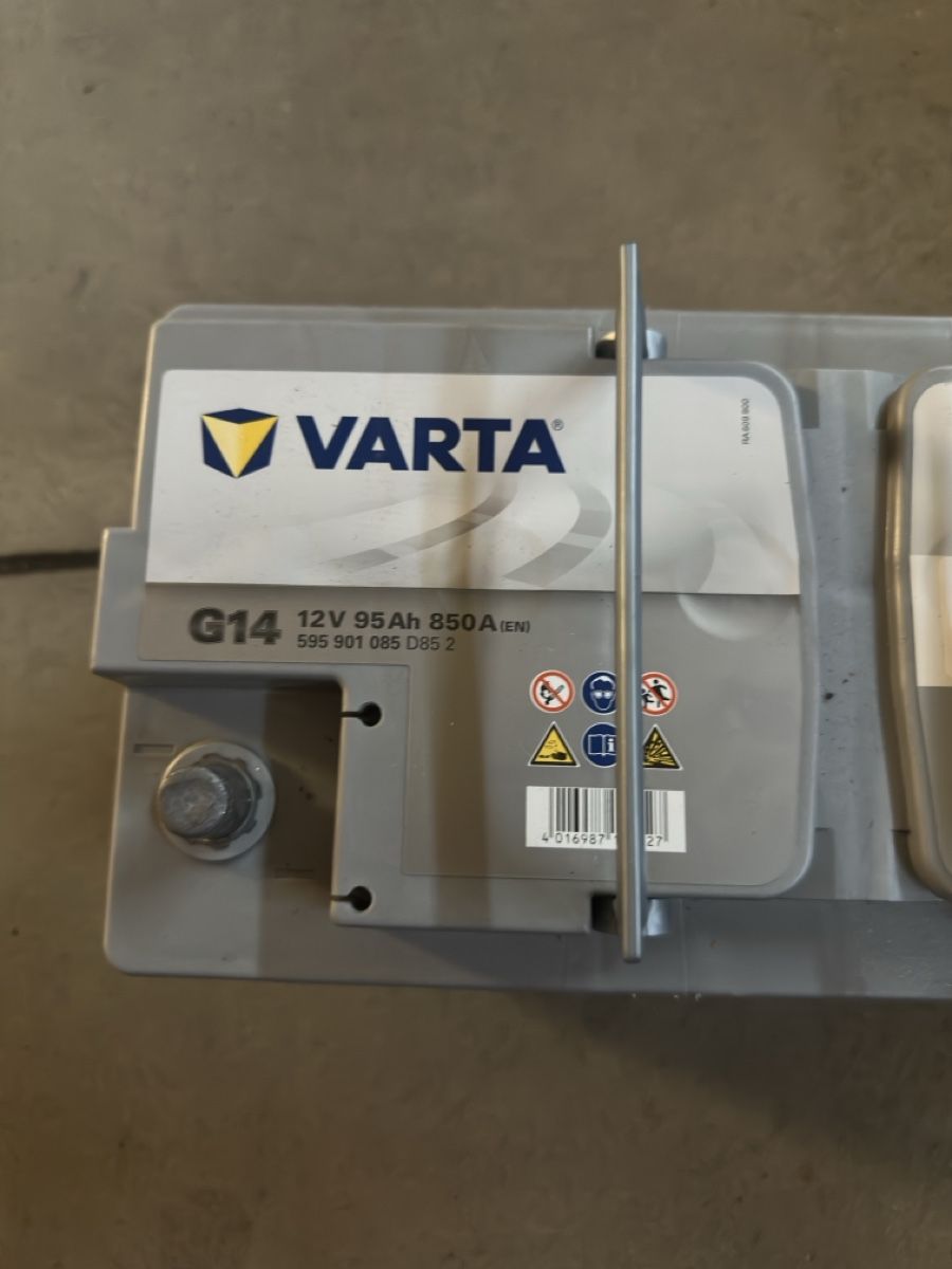 Varta Batterie: Varta 95Ah Auto Batterie – Usato da St Gallen venduto da LeoFTJ 1