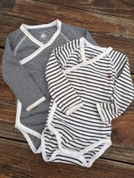 2x Petit Bateau Wickelbody ca. Grösse 62/68 100% Baumwolle