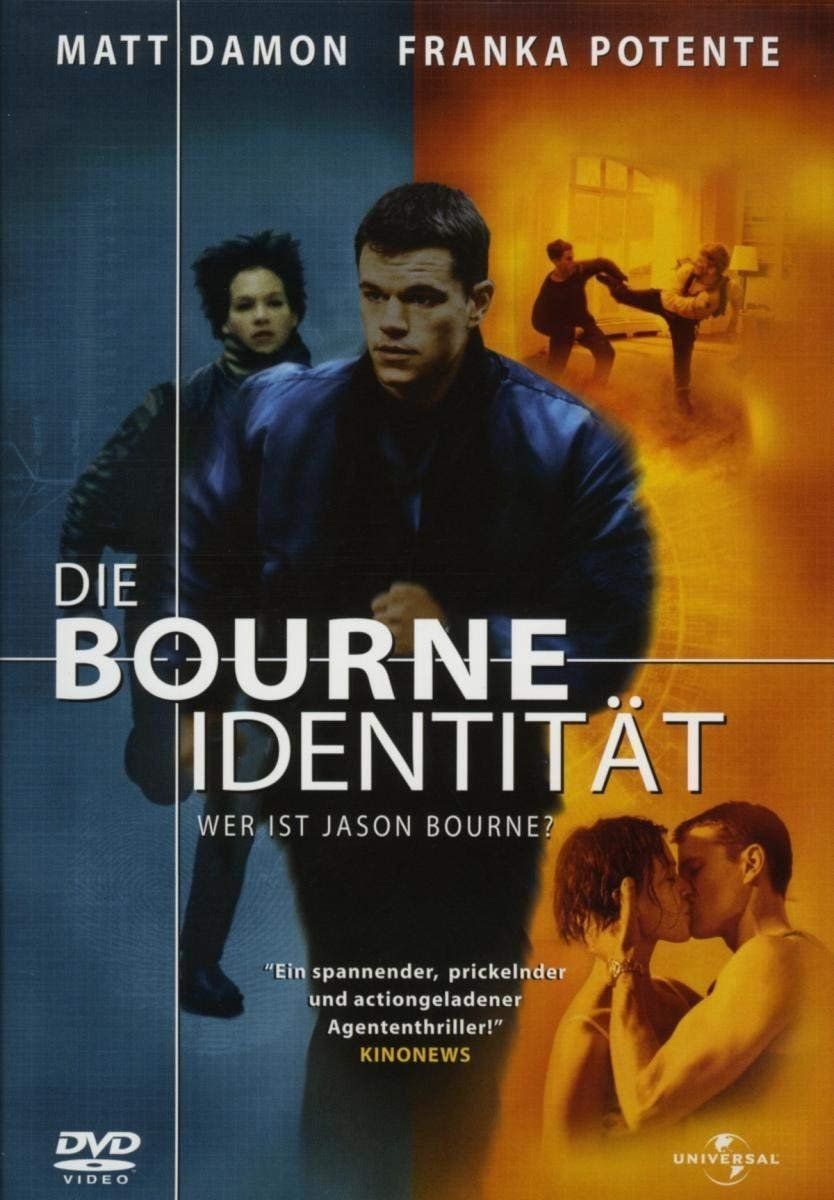 Tutti i DVDs: Die Bourne Identität – Usato da THERWIL venduto da Fcbbasel