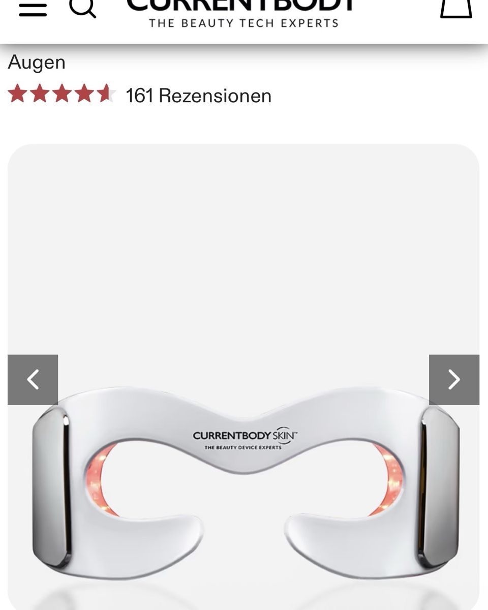 Attrezzature mediche: LED Maske (Augen) Currentbody – Usato da Kriessern venduto da hannawber 5