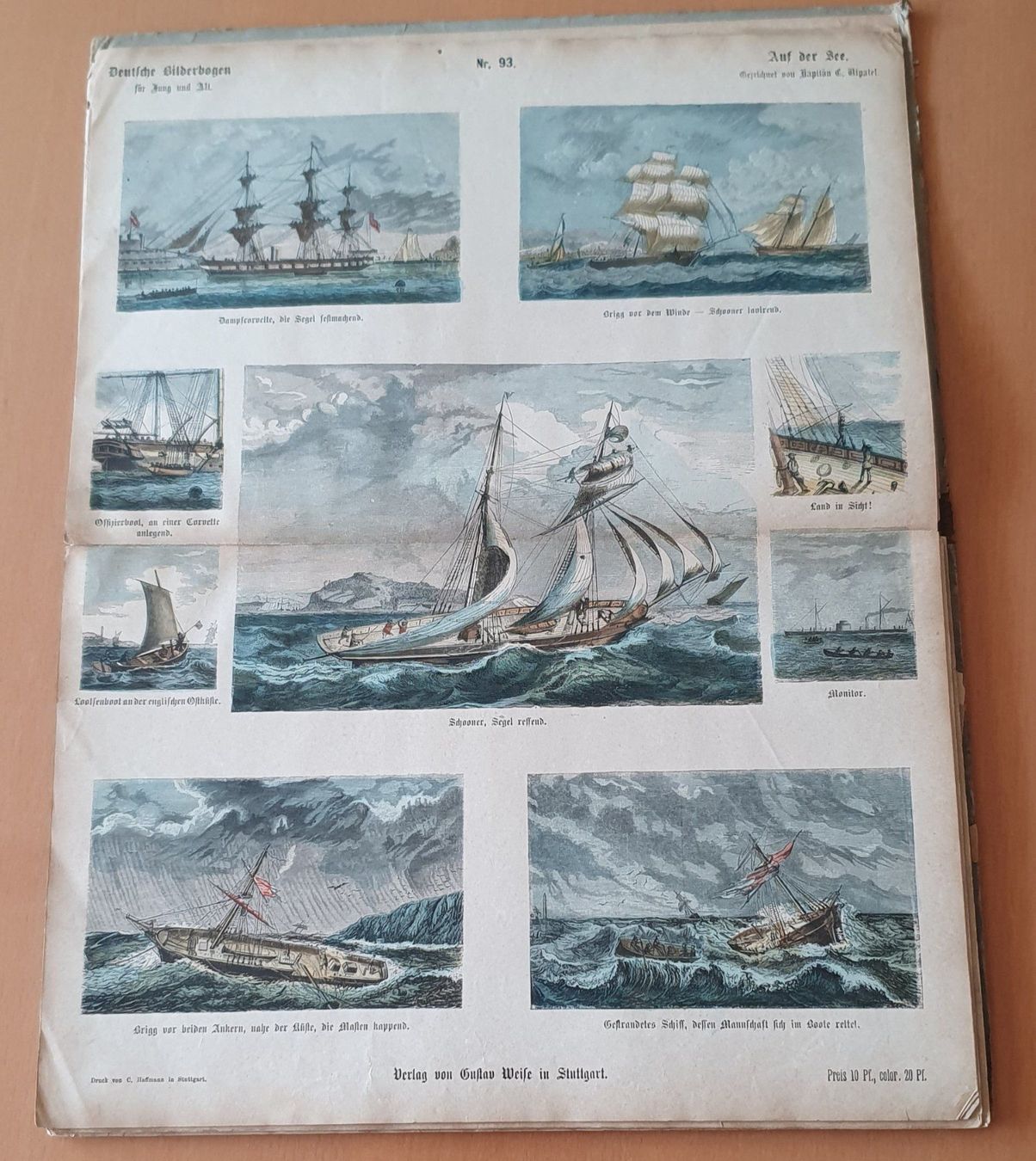 Libri: Deutsche Bilderbogen Jung und Alt 1870 – Usato da Kreuzlingen venduto da Rschweiz1 6