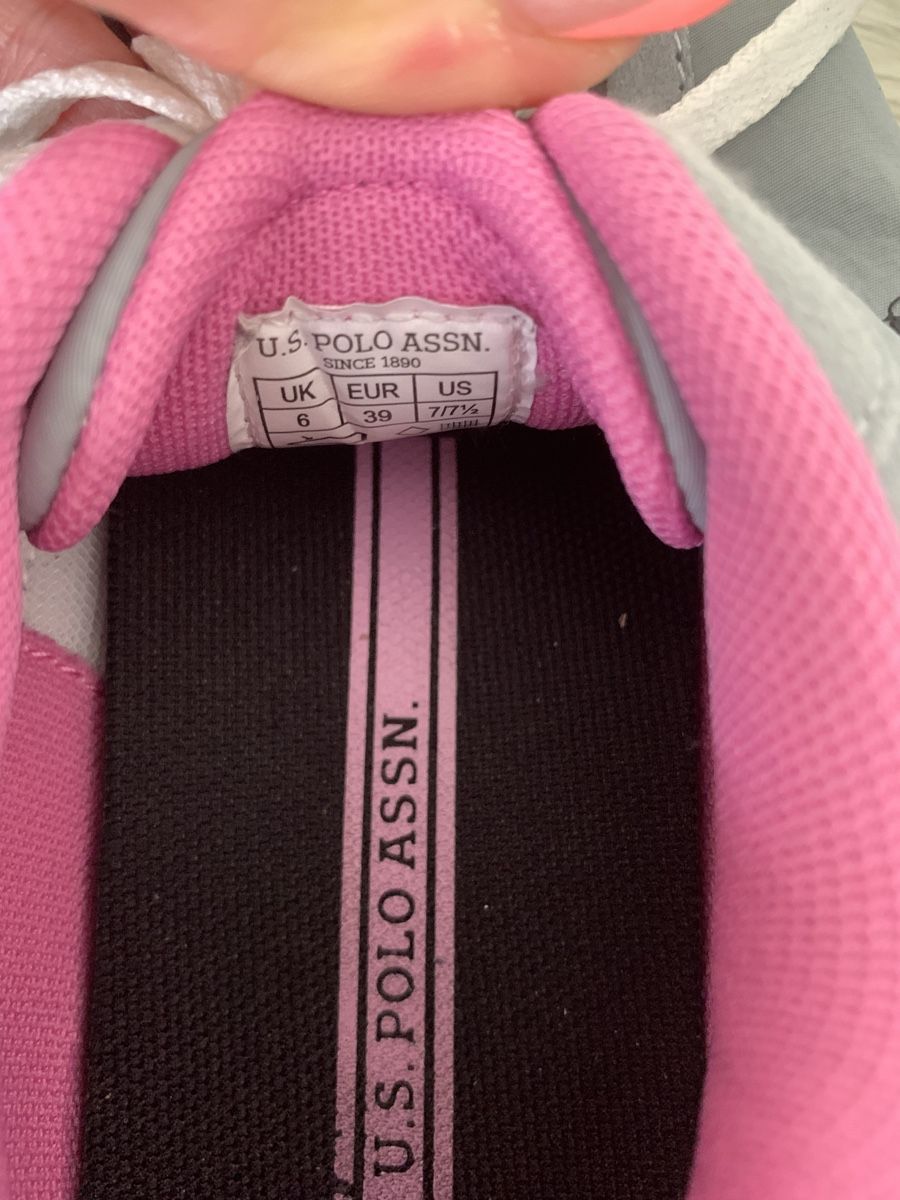 US Polo Damenschuhe: U.S. POLO ASSN. Sneaker donna grigia – Gebraucht aus Giubiasco von DaianaB 5