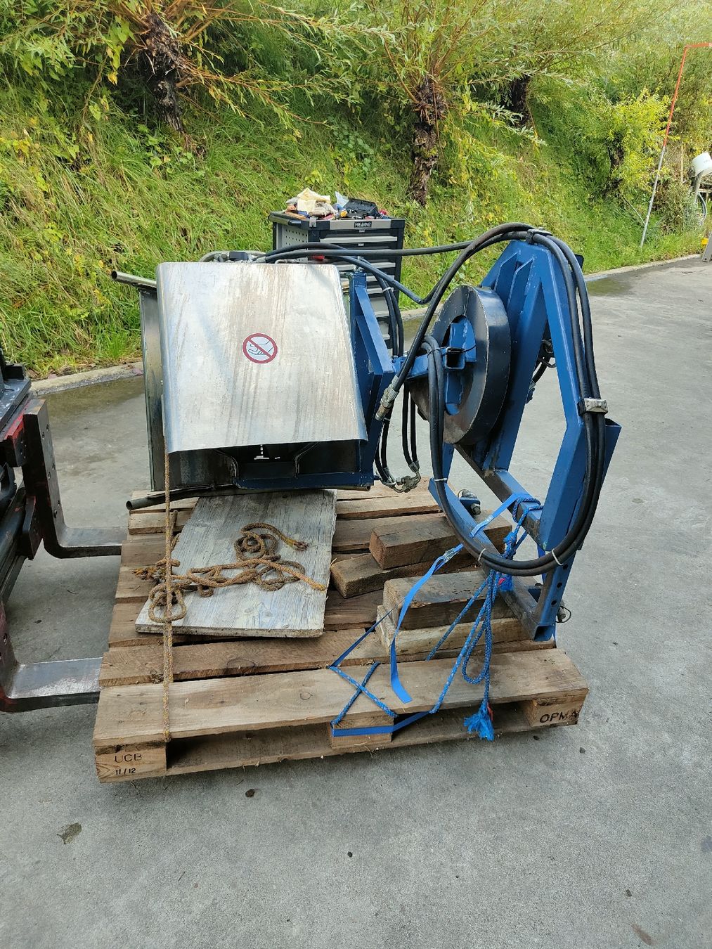 Tutte le macchine: Binger Auslauber mit Drehkranz – Usato da Weinfelden venduto da Michel-007 3