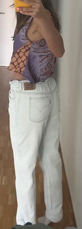 Levi s Paper Bag S jeans hellblau