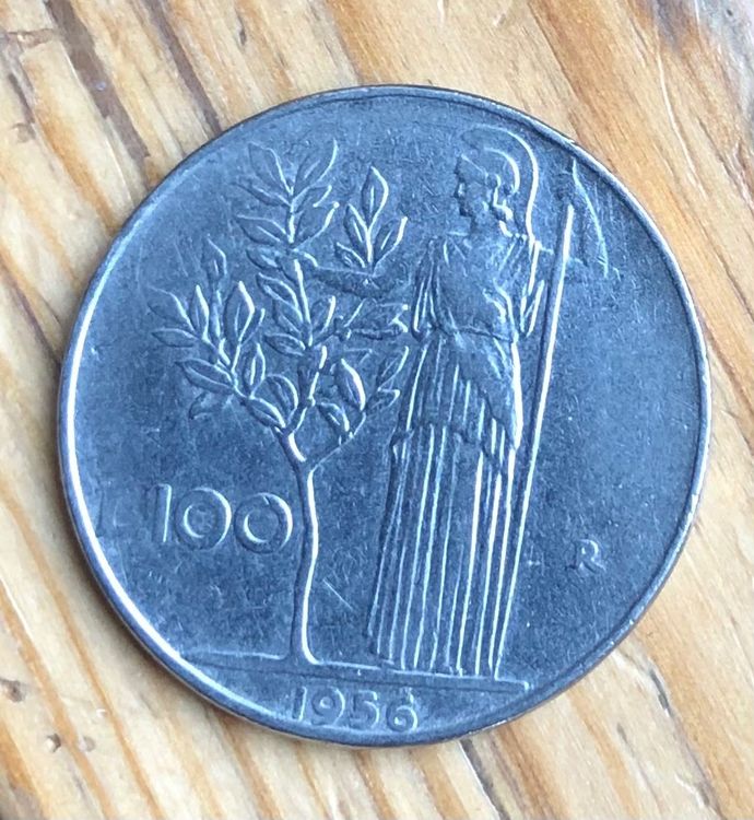 Italienische 100 Lira 1956 Kaufen auf Ricardo
