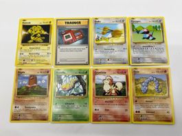 Pokémon Sammelkarten Set 8 Stück 2016 evolutions
