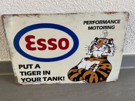 BLECHSCHILD ESSO NEU / 1 Stück / NEU /Der Renner!