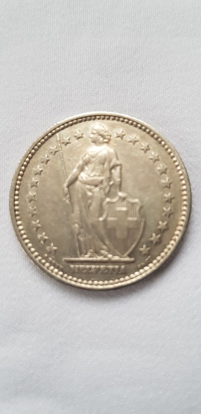 Alle Münzen: 2 Franken 1904 Schweiz – Gebraucht aus Dällikon von Toyfan 1