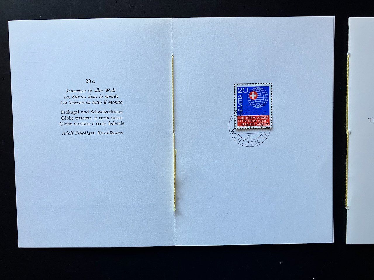 Tous les timbres: 2 PTT-Folder 1966 – D'occasion à Nesslau par zueri6 1