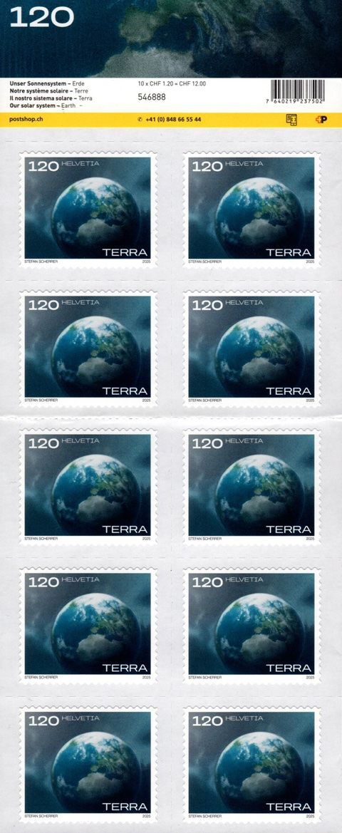 Tutti i francobolli: Bogen Planeten - Erde** – Nuovo (secondo la descrizione) da Dottikon venduto da haeusibuh5