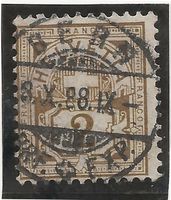 BERN 03.10.88 auf Zu#58A Mi#50x Vollstempel [12B11]