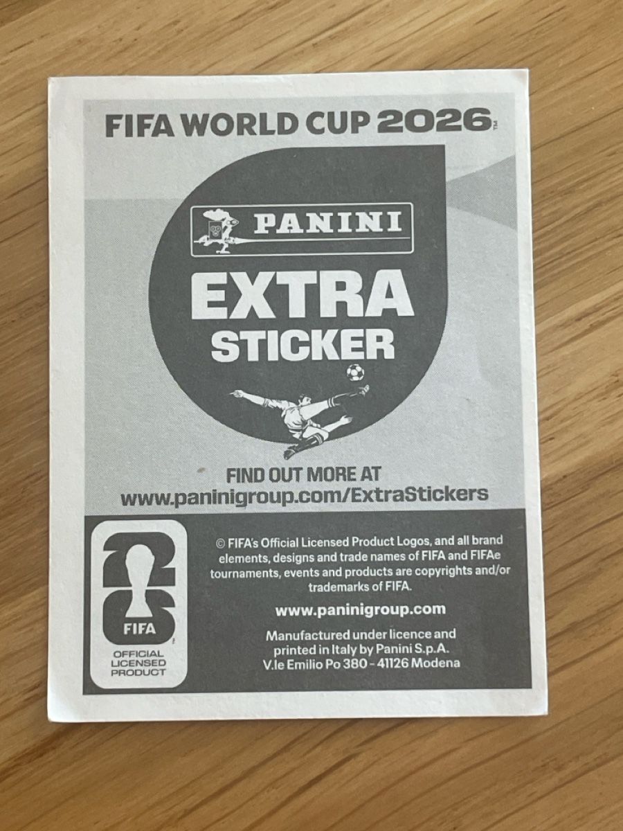 Panini Carte collezionabili: Panini WM 2026 Sticker Haaland Extra – Nuovo e nell'imballaggio originale da Fällanden venduto da Permarco 1