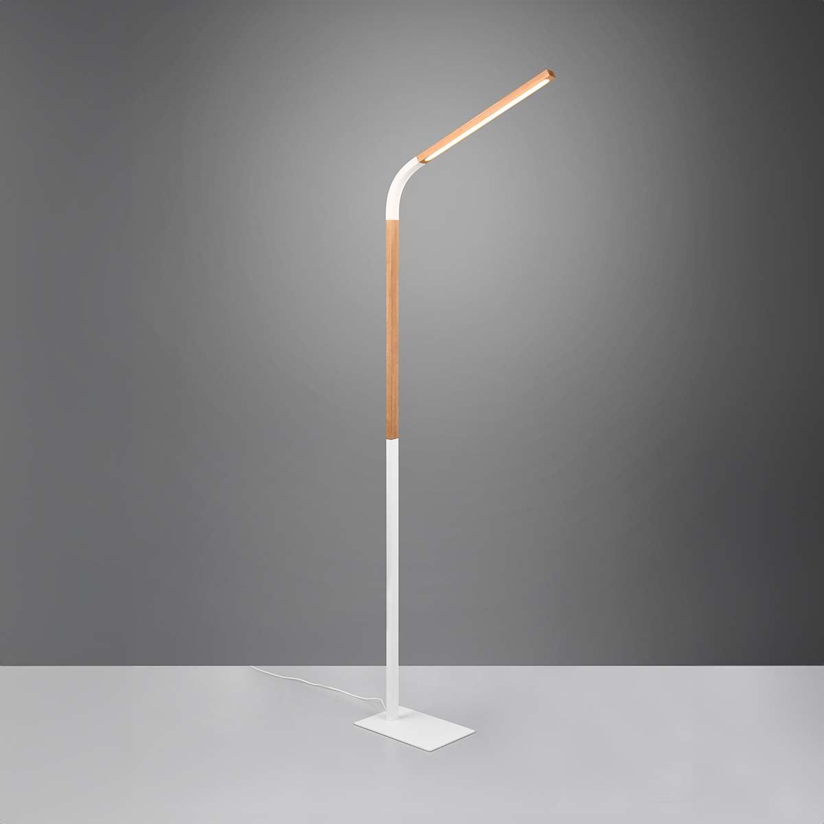 Lampen: LED Stehleuchte, Holz, 169 cm Höhe – Neu (gemäss Beschreibung) aus Kreuzlingen von Smart-Light 2