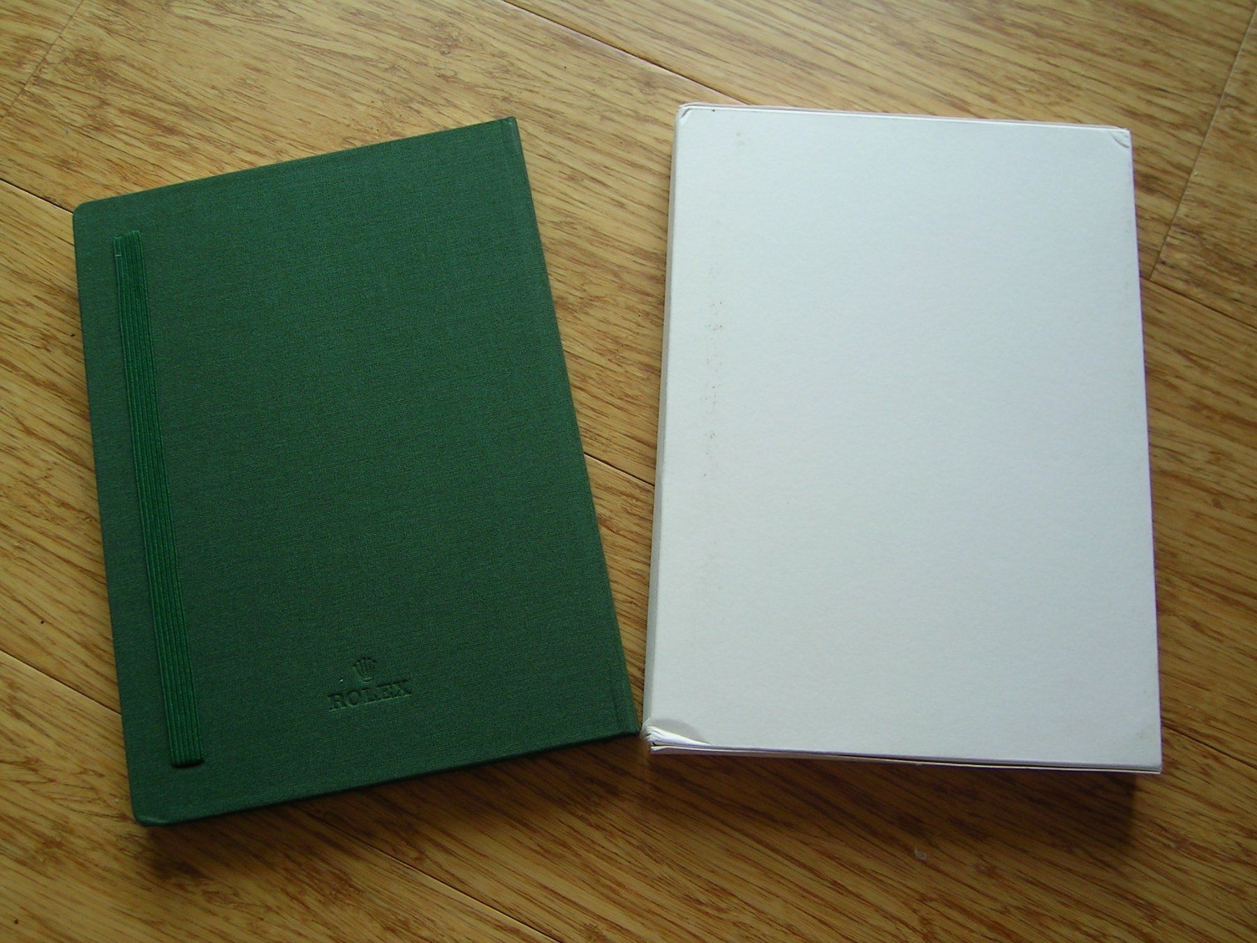 Blocchi: Rolex Notebook Notizbuch - klein - grün - neu – Nuovo (secondo la descrizione) da Schwarzenbach SG venduto da Forky 1
