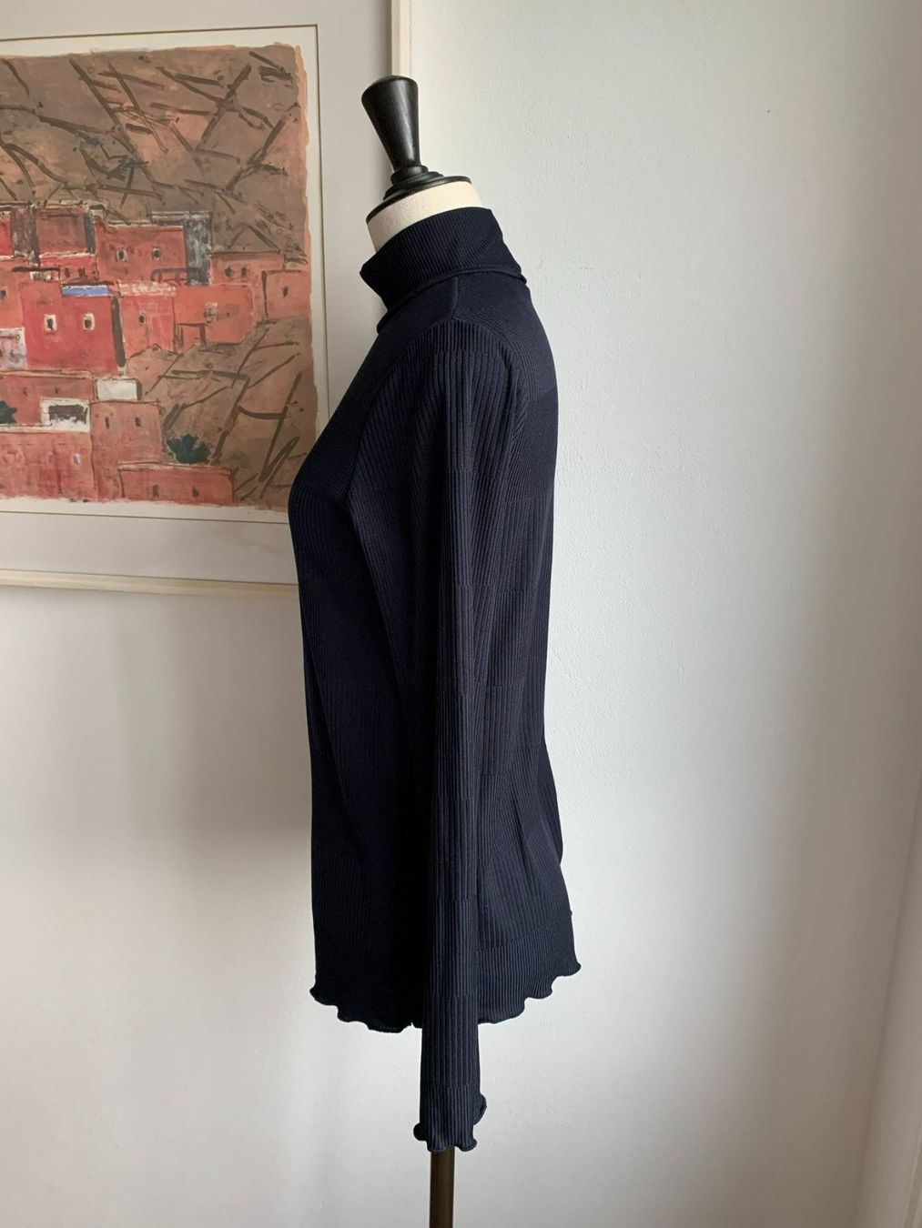 Apc Pullover & Sweatshirts: A.P.C.: Neuer lässiger dunkelblauer Rollkragen-Pullover, S – Neu (gemäss Beschreibung) aus Luzern von designluzern 1