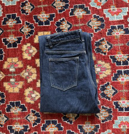 Jeans droit bleu foncé Tally Weijl 