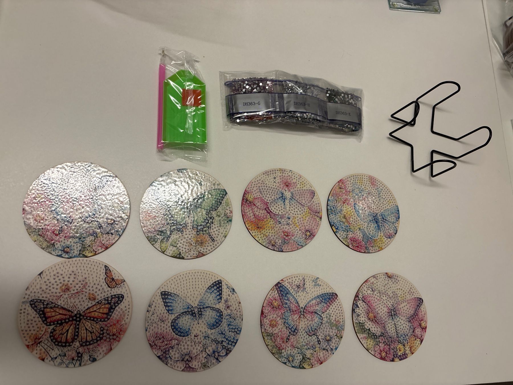 Kit bricolage: Diamond Paiting Untersetzer – Nuovo (secondo la descrizione) da Amriswil venduto da SCHLOSSGEISTLI 1