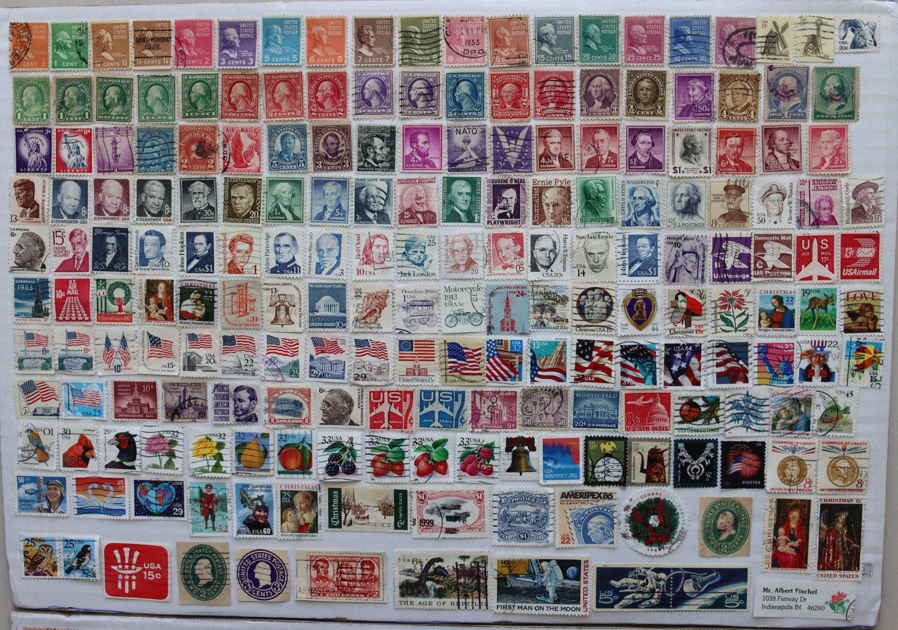 Tutti i francobolli: Briefmarken USA – Usato da Oberentfelden venduto da lakipul 1