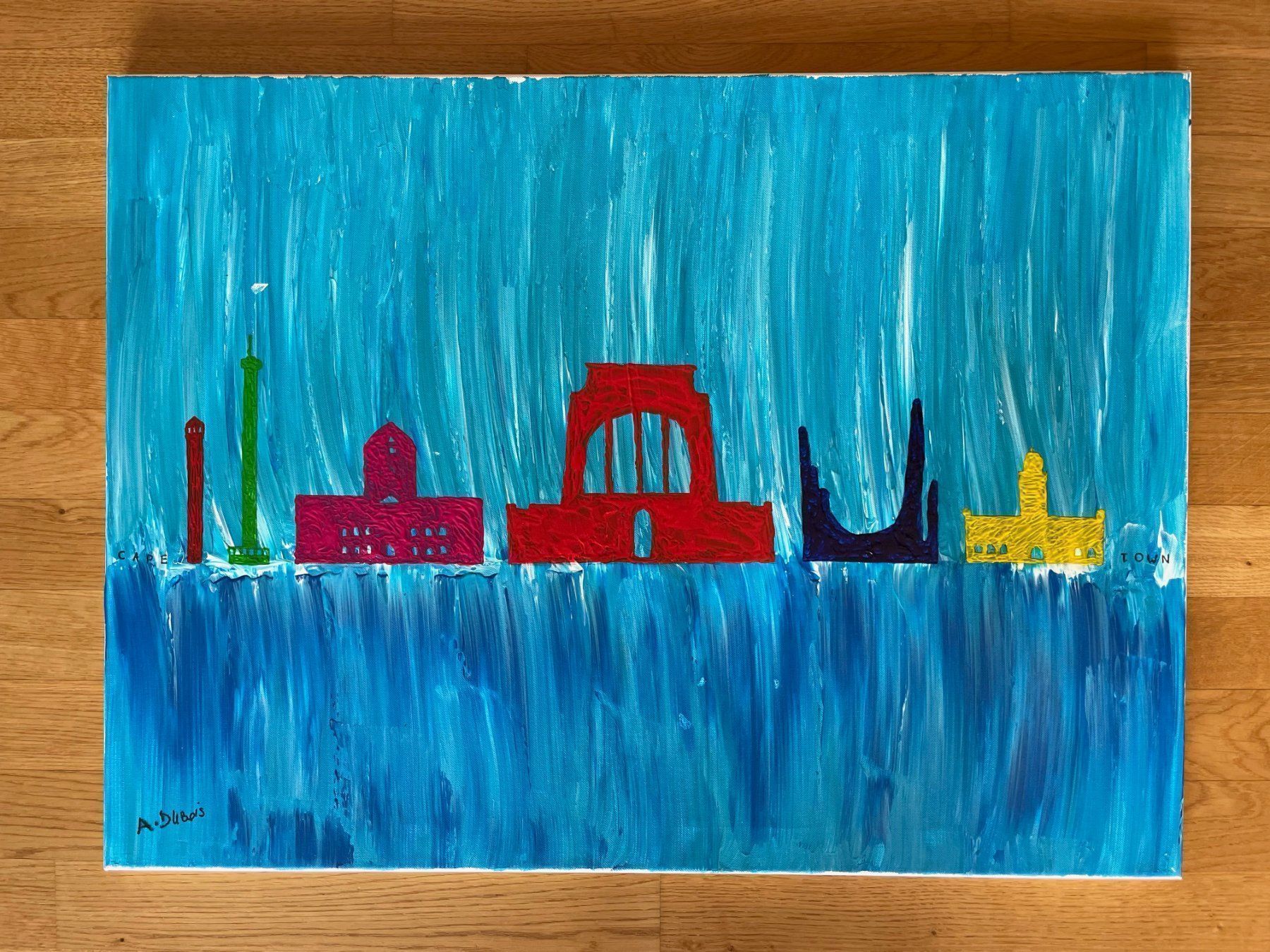 Tableaux: Gemälde "Cape Town" (Original / Unikat) – Neuf avec emballage d'origine à Uster par Chadwick