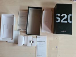 Samsung S20 5G Schachtel ohne Zubehör