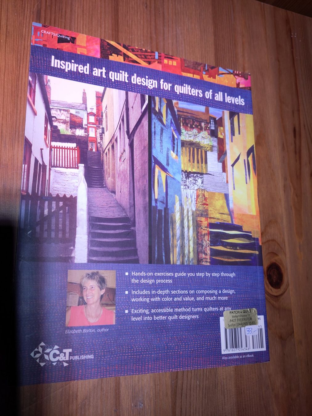 Libri: Inspired Design: Seven Steps to Successful Art Quilts – Usato da Bülach venduto da Tiefschlaflos 1