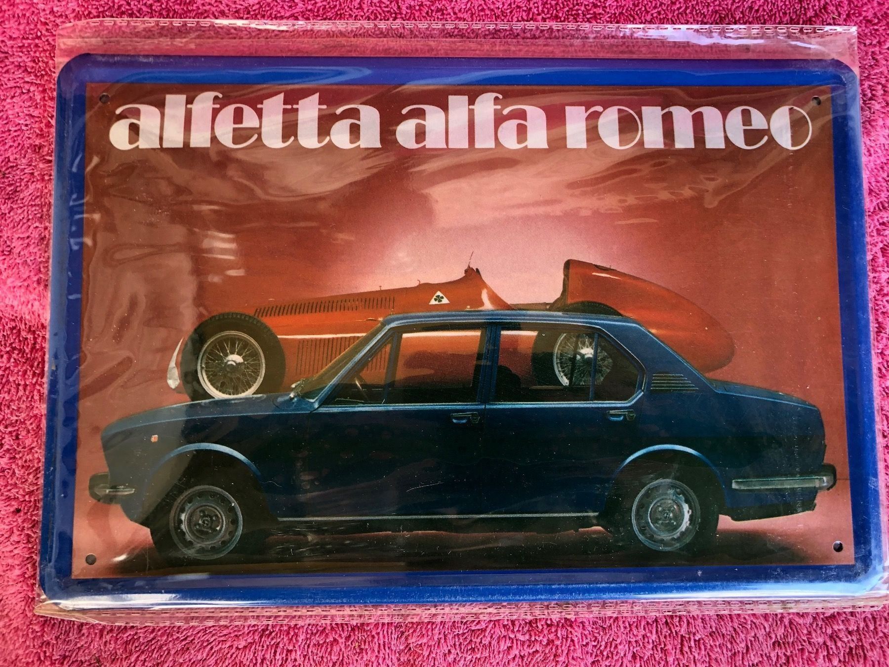 Schilder: Alfa romeo alfetta Oldtimer italia – Neu (gemäss Beschreibung) aus Reinach AG von rares75