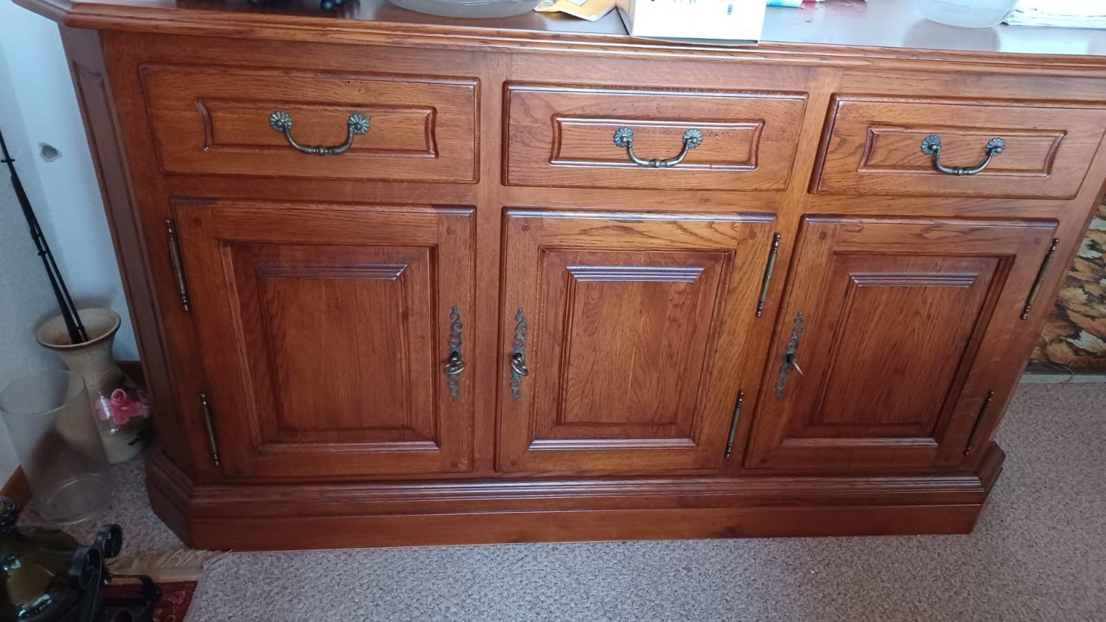 Commodes: Sideboard, Gedeuse Eiche Massiv – D'occasion à Rüttenen par Himmel16