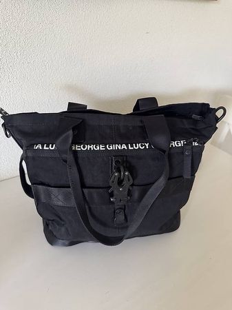Tasche Shopper George Gina & Lucy schwarz neuwertig