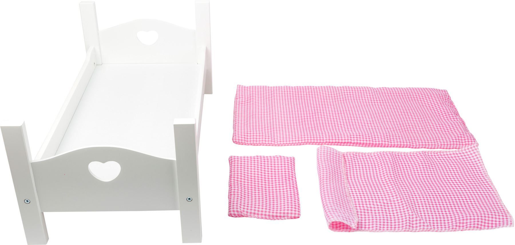Case e mobili per bambole: Puppenmöbel - Puppenbett, Bettwäsche – Nuovo e nell'imballaggio originale da Wettingen venduto da Swala 2