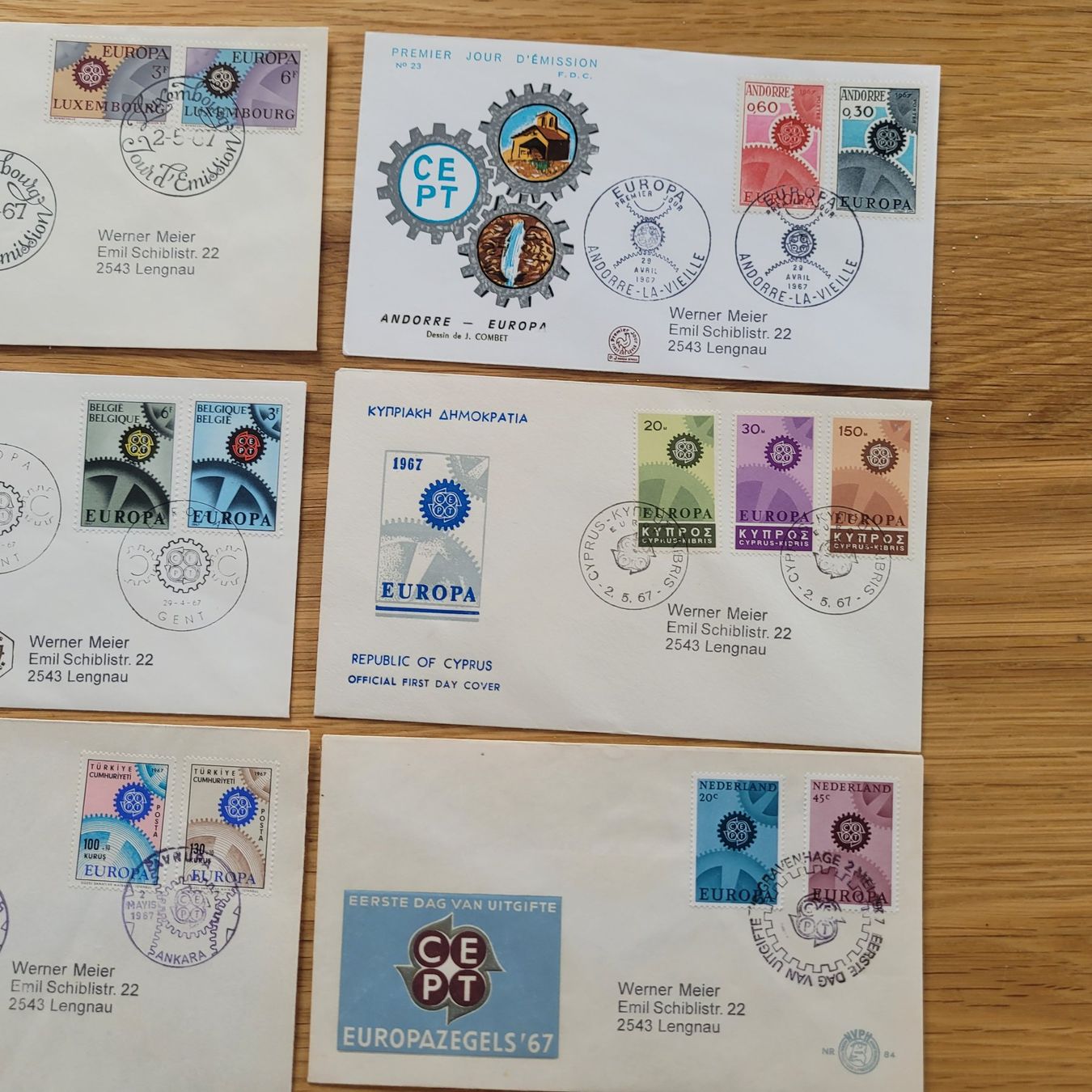 Alle Briefmarken: Los FDC – Gebraucht aus Biel/Bienne von Destockweb 3
