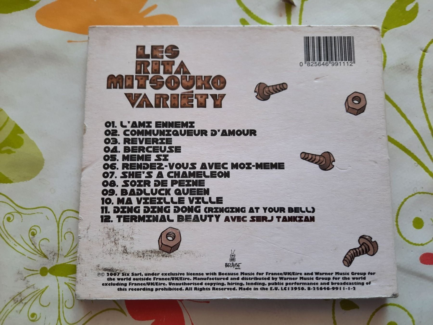 CD: CD Les Rita Mitsouko - Variéty – Usato da Pully venduto da bro_n52j 1