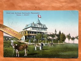 1922  Hotel Kurhaus Hochwacht Pfannenstiel, Rarität