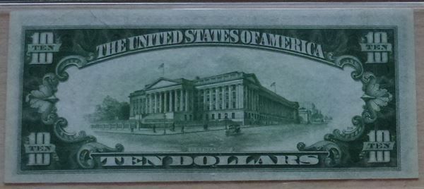 Banconote: USA ++ 2x 10.- US-Dollars 1934 Gelb – Usato da Walkringen venduto da Casablanca777 4