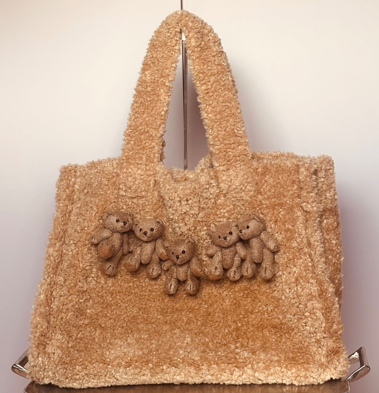 Borse da donna: Handtasche Grace aus Teddyfell – Nuovo (secondo la descrizione) da Hägendorf venduto da Moro143