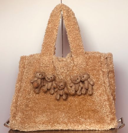 Handtasche Grace aus Teddyfell