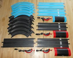 Lot Schienen für Carrera First - Gerade, Kurven & 3 Regler