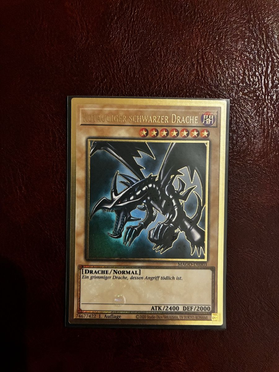 Yugioh Sammelbilder & Trading cards: Yu-Gi-Oh! Set 4x Rotäugiger Drache – Neu (gemäss Beschreibung) aus Zollikofen von alphabra